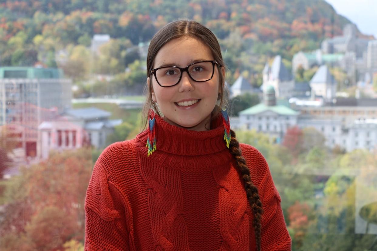 Sidney Leggett said she's hoping the new course on Indigenous health she helped create will attract more Indigenous students to the field of epidemiology.   (Matt D'Amours/CBC - image credit)