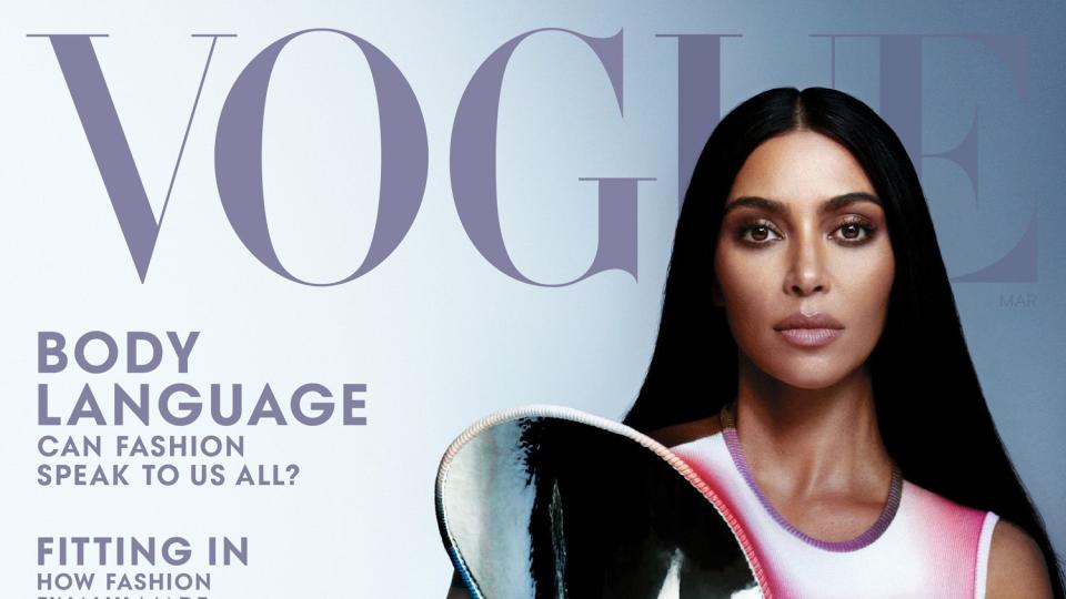 Kim Kardashian Vogue Magazine Shoot