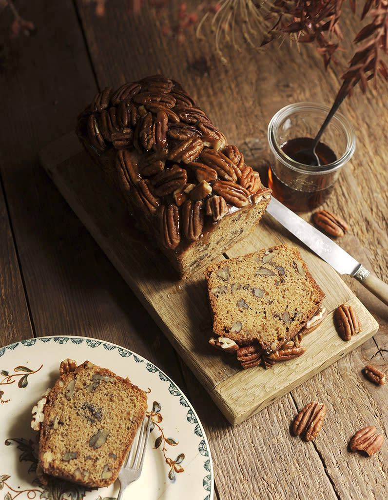 Cake noix de pécan et sirop d'érable