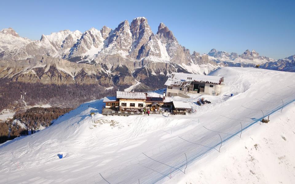 Cortina restaurants Capanna Tondi