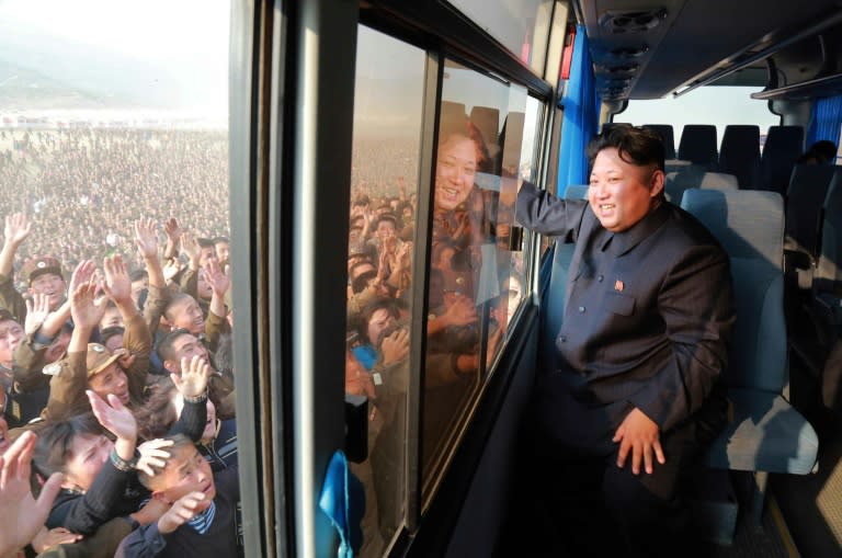 Taking the salute from the massed military ranks will be supreme leader Kim Jong-Un, the third generation of a family dynasty that has ruled the North with absolute authority for the past seven decades