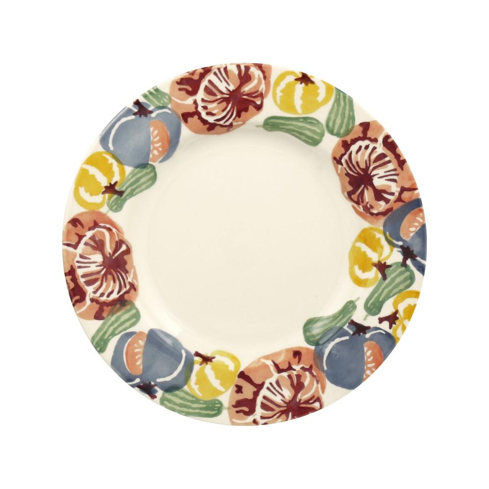 <p>This plate is perfect for getting your hands on in time for autumn. Best of all, you can snap up the matching mugs, bowls and serving dishes, too. </p><p><a class="link " href="https://go.redirectingat.com?id=127X1599956&url=https%3A%2F%2Fwww.emmabridgewater.co.uk%2Fproducts%2Ftumbling-pumpkins-10-1-2-inch-plate&sref=https%3A%2F%2Fwww.housebeautiful.com%2Fuk%2Flifestyle%2Fshopping%2Fg33972390%2Femma-bridgewater-autumn-range%2F" rel="nofollow noopener" target="_blank" data-ylk="slk:BUY NOW, £19.95;elm:context_link;itc:0;sec:content-canvas">BUY NOW, £19.95</a> <strong><br><br>Like this article? <a href="https://hearst.emsecure.net/optiext/cr.aspx?ID=DR9UY9ko5HvLAHeexA2ngSL3t49WvQXSjQZAAXe9gg0Rhtz8pxOWix3TXd_WRbE3fnbQEBkC%2BEWZDx" rel="nofollow noopener" target="_blank" data-ylk="slk:Sign up to our newsletter;elm:context_link;itc:0;sec:content-canvas" class="link ">Sign up to our newsletter</a> to get more articles like this delivered straight to your inbox.</strong></p><p><a class="link " href="https://hearst.emsecure.net/optiext/cr.aspx?ID=DR9UY9ko5HvLAHeexA2ngSL3t49WvQXSjQZAAXe9gg0Rhtz8pxOWix3TXd_WRbE3fnbQEBkC%2BEWZDx" rel="nofollow noopener" target="_blank" data-ylk="slk:SIGN UP;elm:context_link;itc:0;sec:content-canvas">SIGN UP</a><br></p>