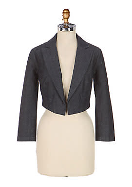 Daughters of the Liberation Cropped Tuxedo Jacket ($40, originally $78)