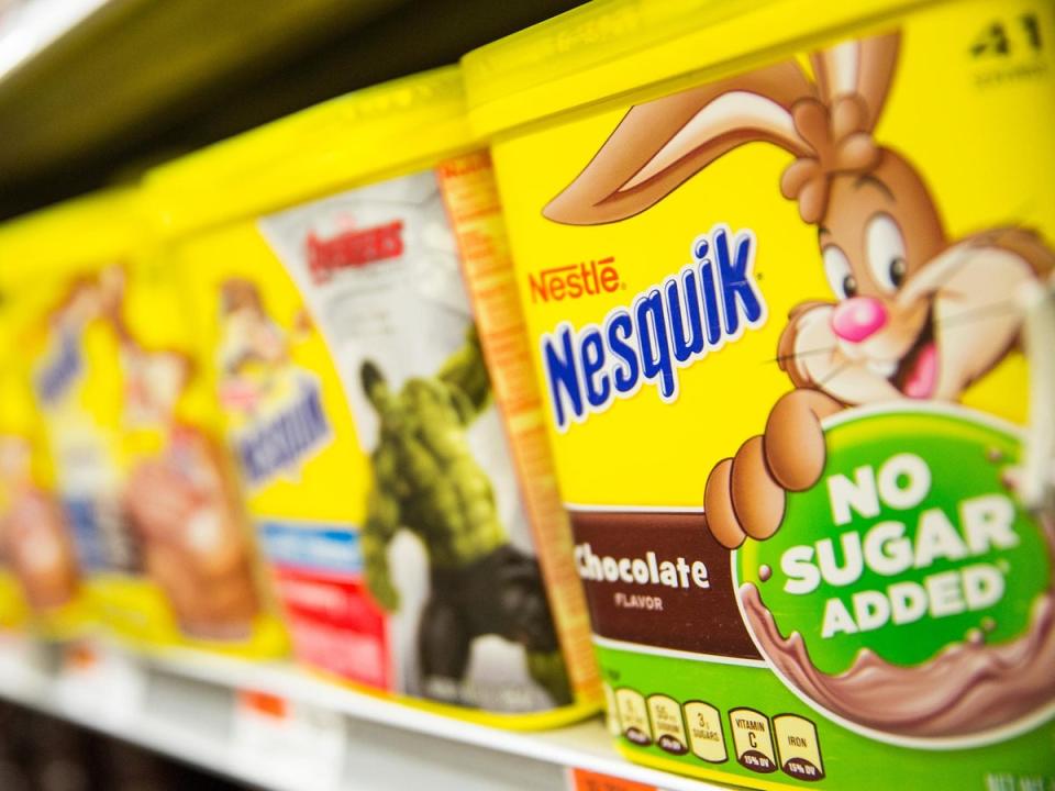 Nestlé has ditched its new formula for its Nesquik milkshakes after receiving backlash from loyal customers complaining of “vile sludge” (Getty Images)