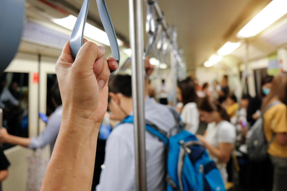 Most subway cars have two ventilation units at either end, which help fully replace air in the car with outside air about every three minutes and 20 seconds on average. (Getty Images)