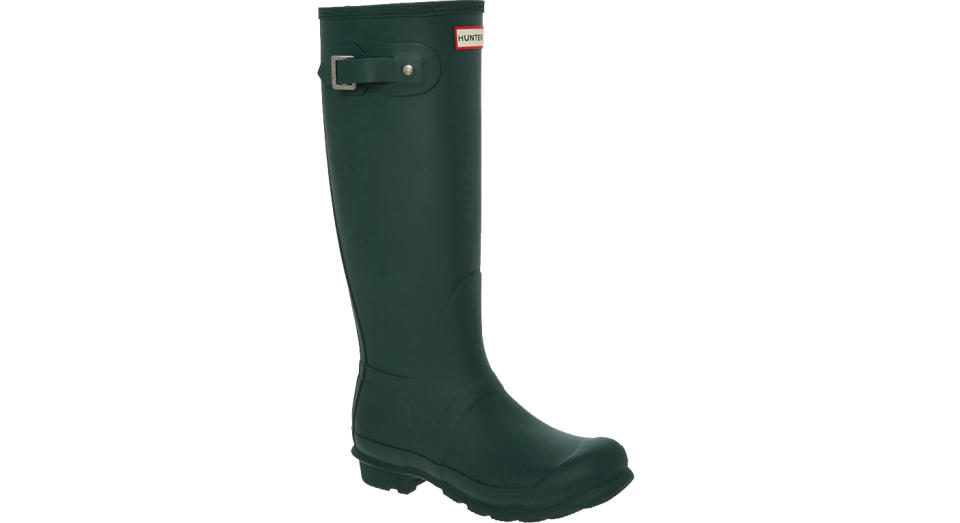 HUNTERS Green Knee High Wellies 