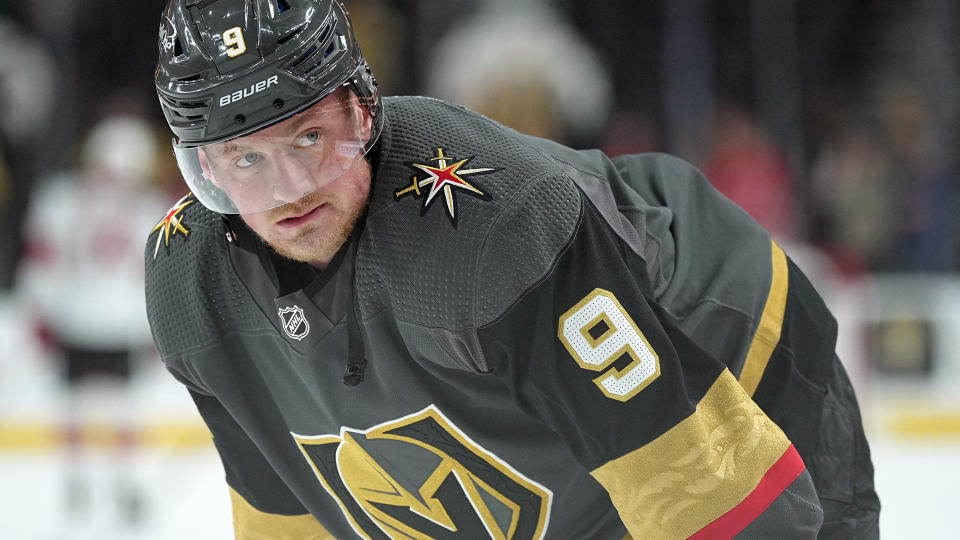 Jack Eichel's first season with the Golden Knights was a bust. (Photo by Jeff Bottari/NHLI via Getty Images)