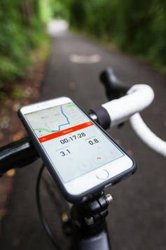 <span class="caption">The Strava brouhaha is a wake-up call for users of smart apps that track a person’s every move.</span> <span class="attribution"><a class="link " href="https://www.shutterstock.com/image-photo/bath-uk-august-31-2015-closeup-686602303?src=Hi8cDkU0HzHLj2iSPssTzw-1-2" rel="nofollow noopener" target="_blank" data-ylk="slk:Shutterstock;elm:context_link;itc:0;sec:content-canvas">Shutterstock</a></span>