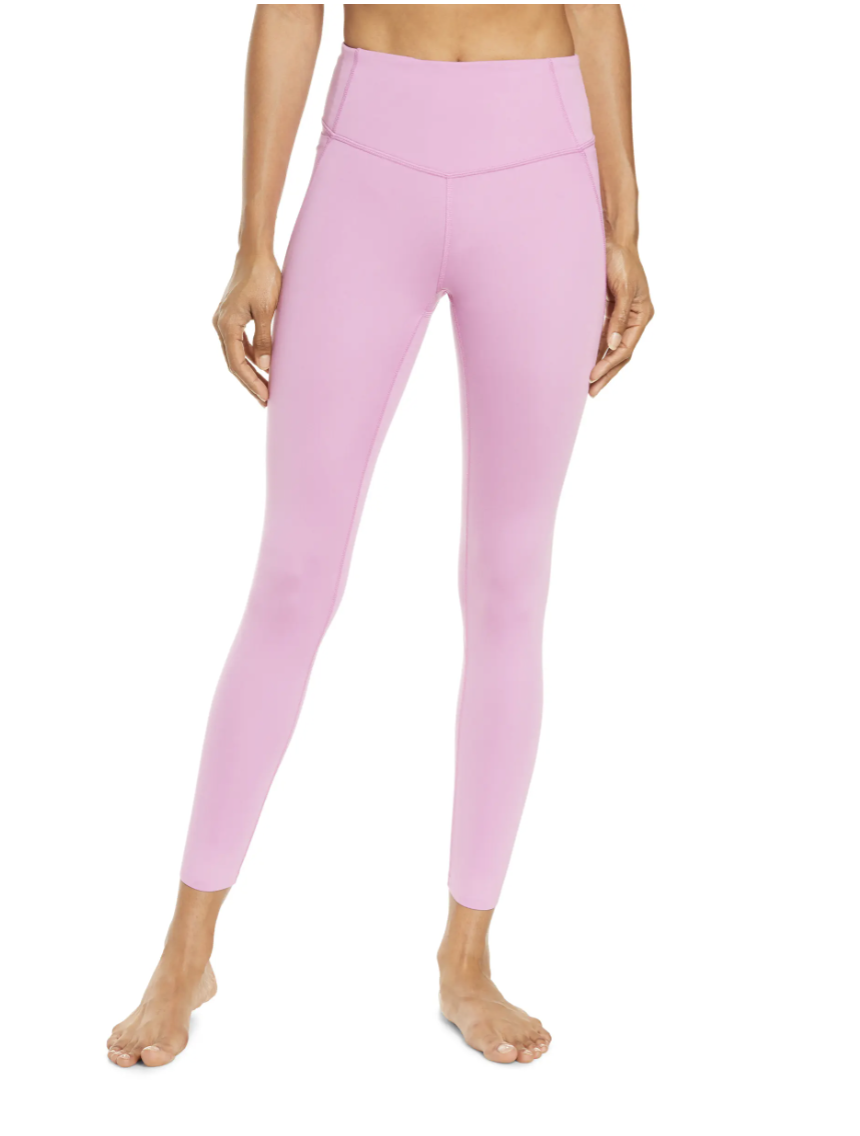 Zella High Waist Studio Lite Pocket 7/8 Leggings in Purple Opera (Photo via Nordstrom)