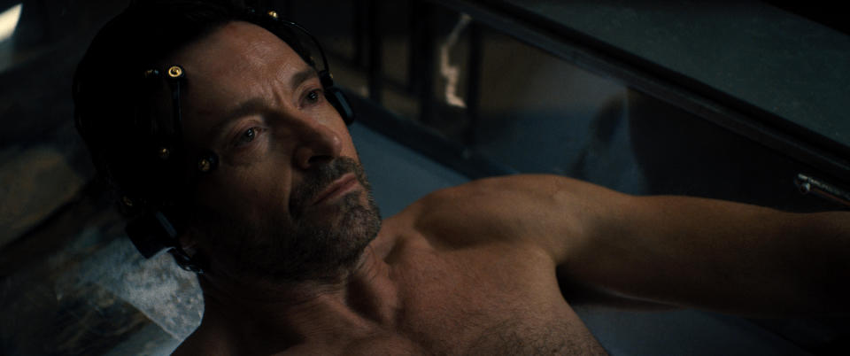 Hugh Jackman in Reminiscence. (Photo: Warner Bros.)