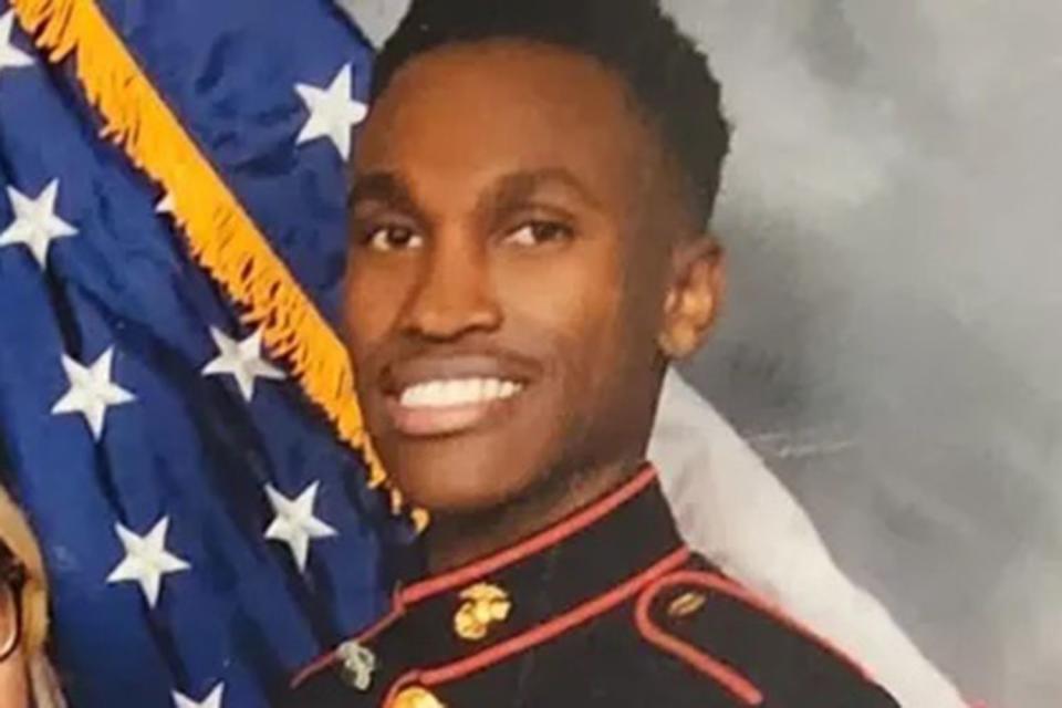 <p>Gofundme</p> Samuel Wanjiru, the U.S. Marine who disappeared off the coast of Puerto Rico on March 27, 2024