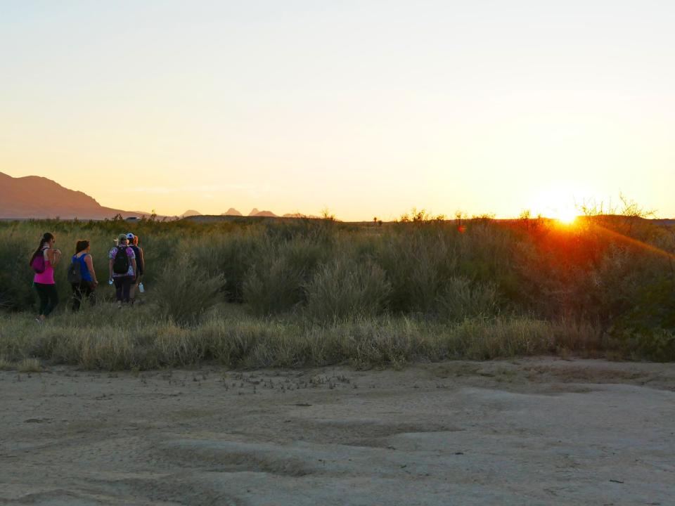 big bend sunset hike