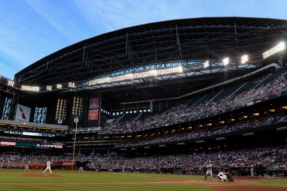 The Arizona Diamondbacks have permission to search for a new stadium as early as 2022. (Getty Images)