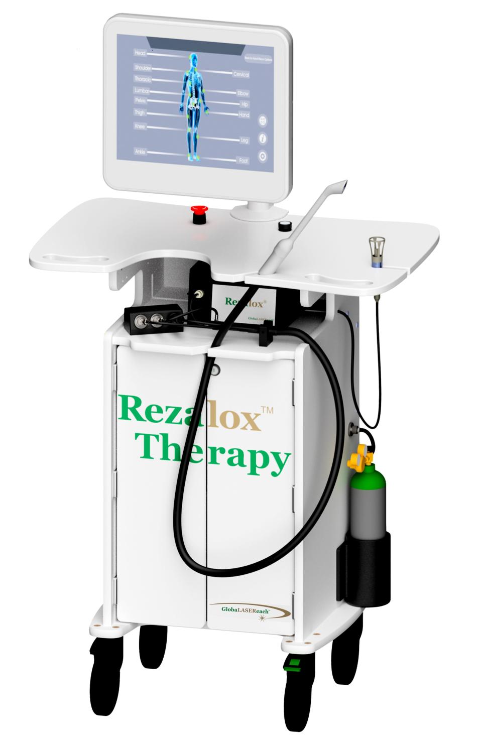 A rendering of the Rezalox Therapy System in development by Dr. Nolan Hetz of Manitowoc and a team of specialists.