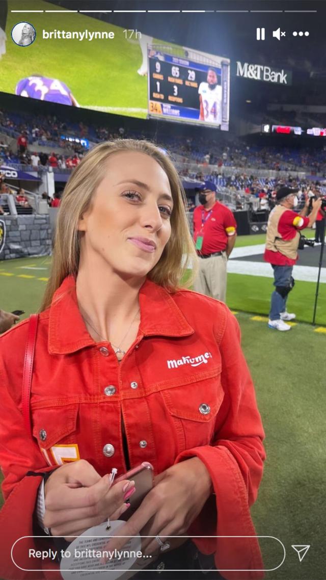 Brittany Matthews Shares Video from Moment Patrick Mahomes Proposed