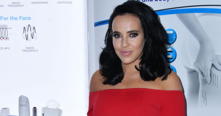 New mum Stephanie Davis has sparked concern with her latest Snapchat post (Copyright: Nils Jorgensen/REX/Shutterstock)