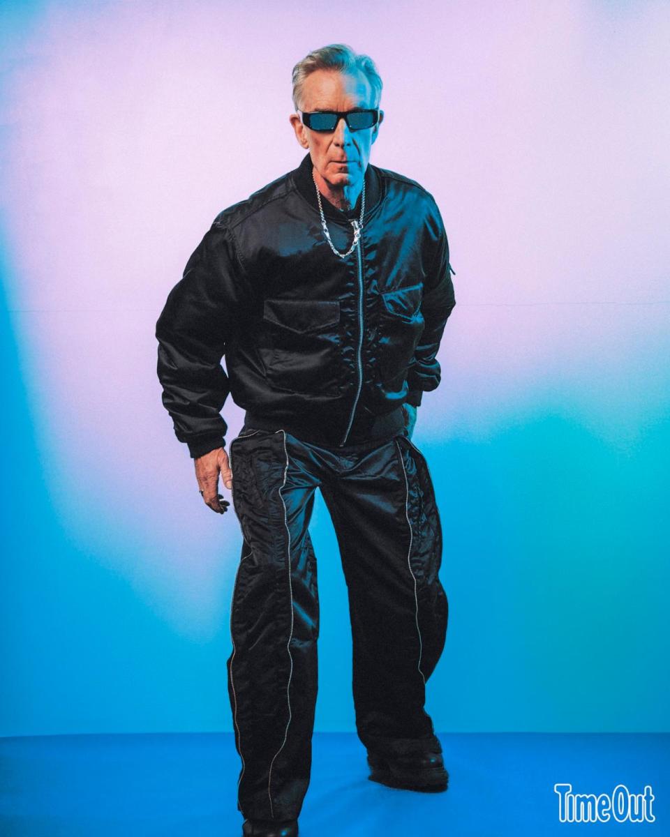 PHOTO: Bill Nye has ditched his signature style for a streetwear makeover on the cover of Time Out Magazine's latest digital issue. (Sela Shiloni @selashiloni for Time Out New York.)