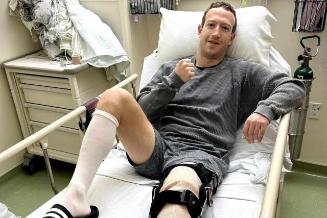 Mark Zuckerberg Tears His ACL While 'Training for Competitive MMA 