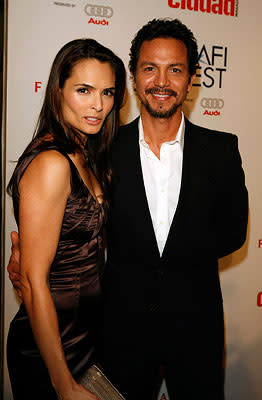 Benjamin Bratt and wife Talisa Soto at the Los Angeles AFI Fest screening of New Line Cinema's Love in the Time of Cholera