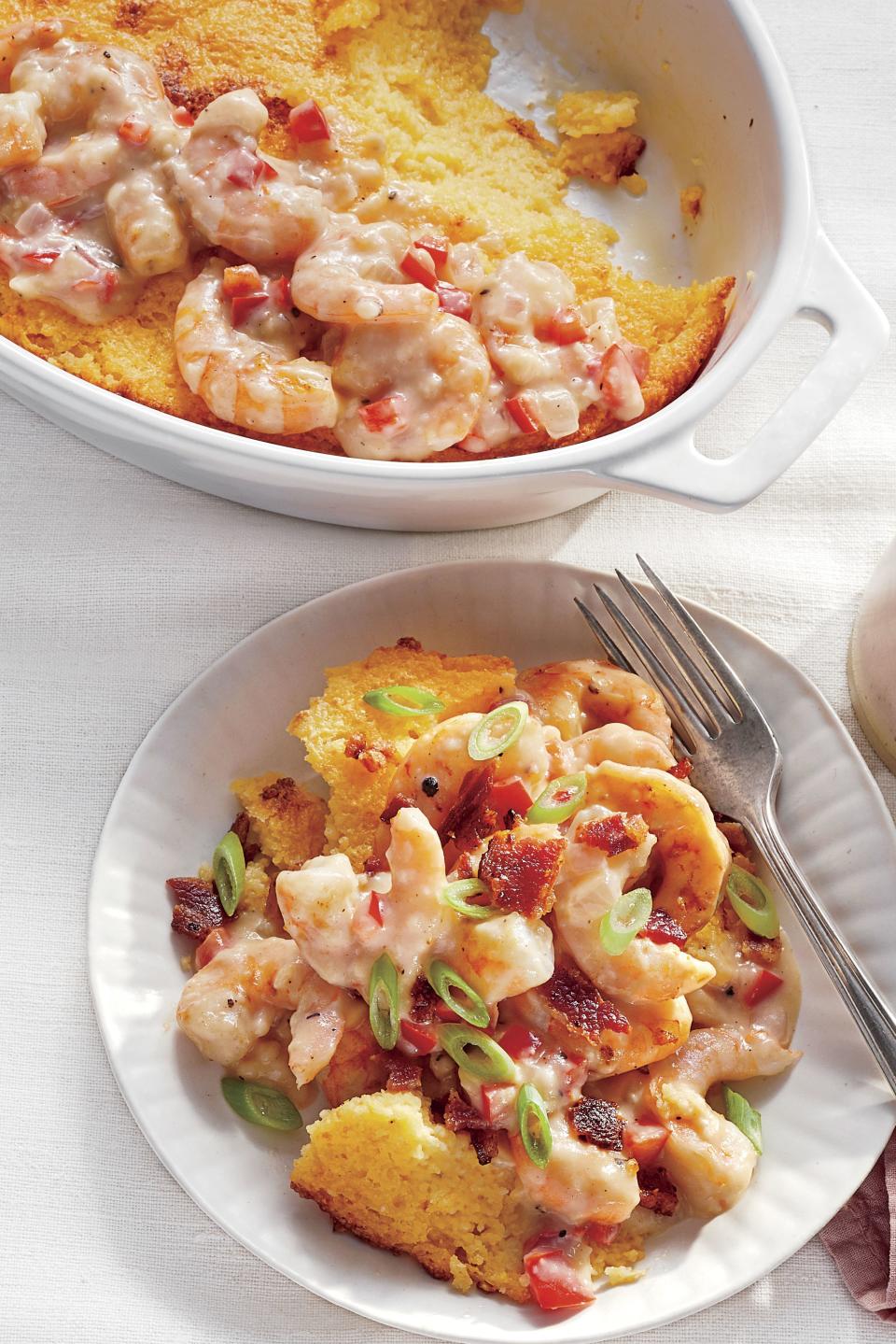 Shrimp and Grits Casserole