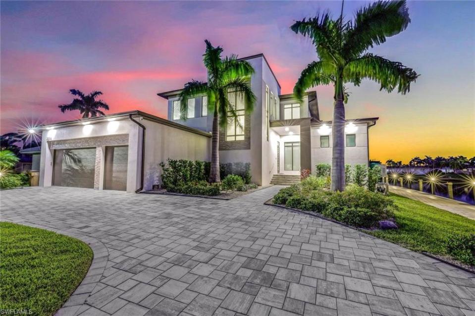 This home located at 5622 Coronado Court is one of the most expensive homes listed for November in Cape Coral.