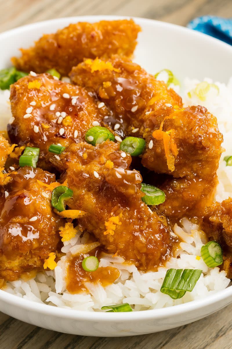 Skinny Orange Chicken