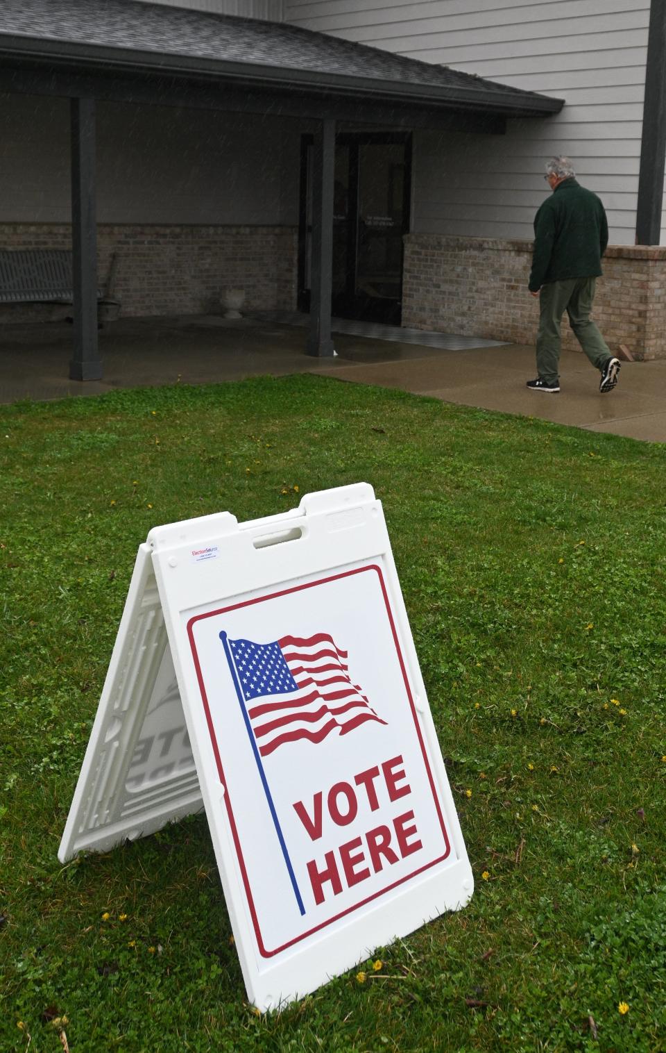 All Coldwater voters cast ballots at Dearth Center.