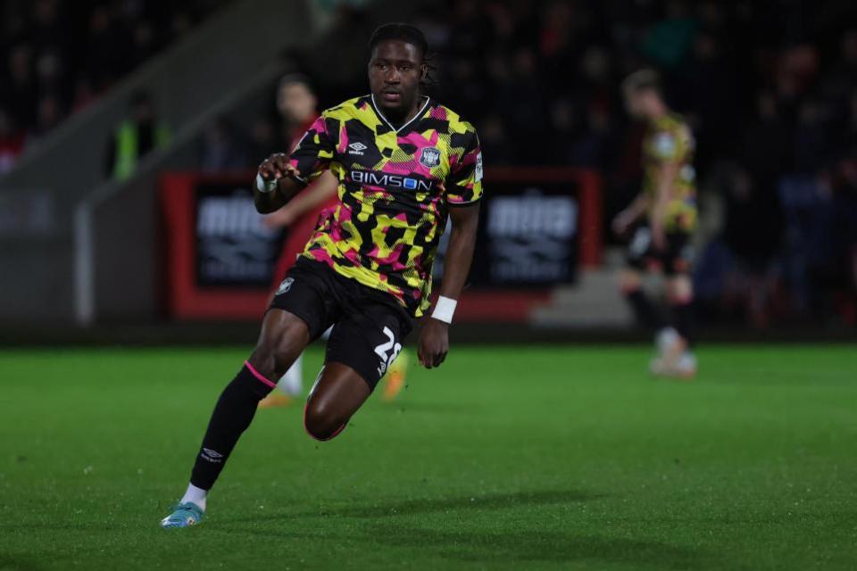 News and Star: Joshua Kayode has made just four appearances in an injury-ravaged season