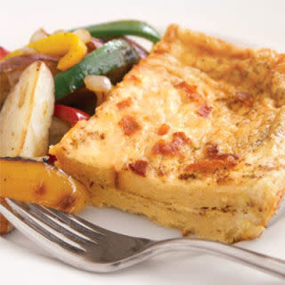 Bacon and Cheese Strata