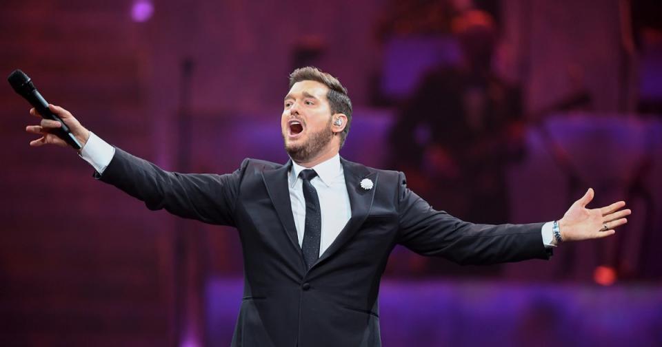 Michael Bublé Hits the High Notes in London, Plus Hilary Duff, Taron Egerton & More
