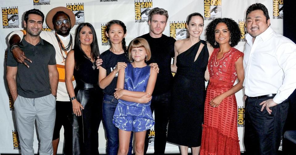 Check out all the stars at Marvel's huge Comic-Con 2019 panel