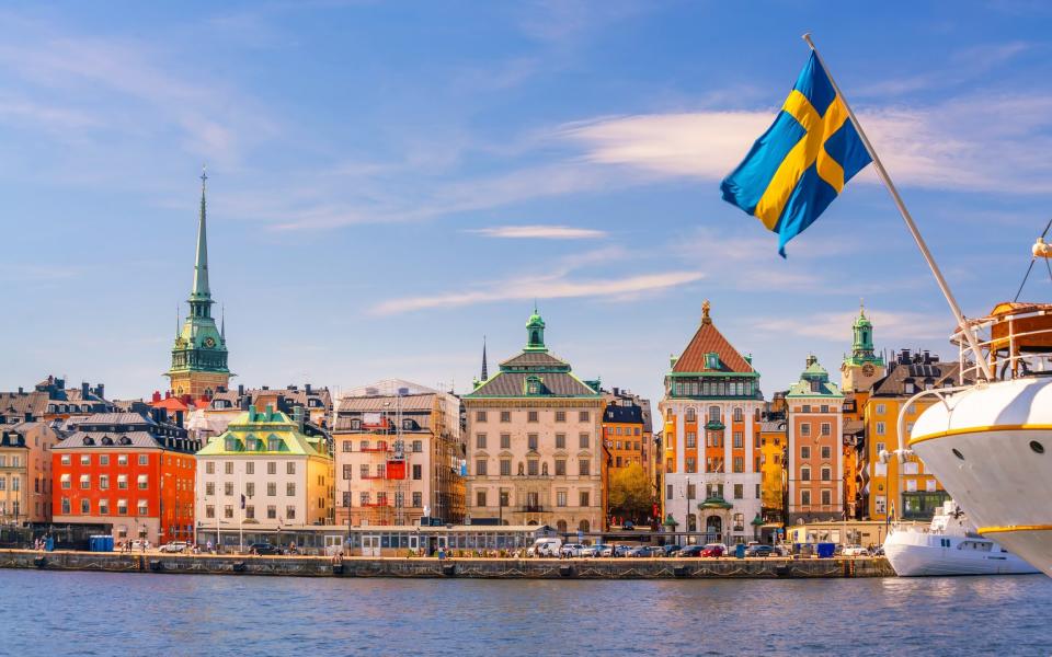 Stockholm old town city skyline, cityscape of Sweden - Getty