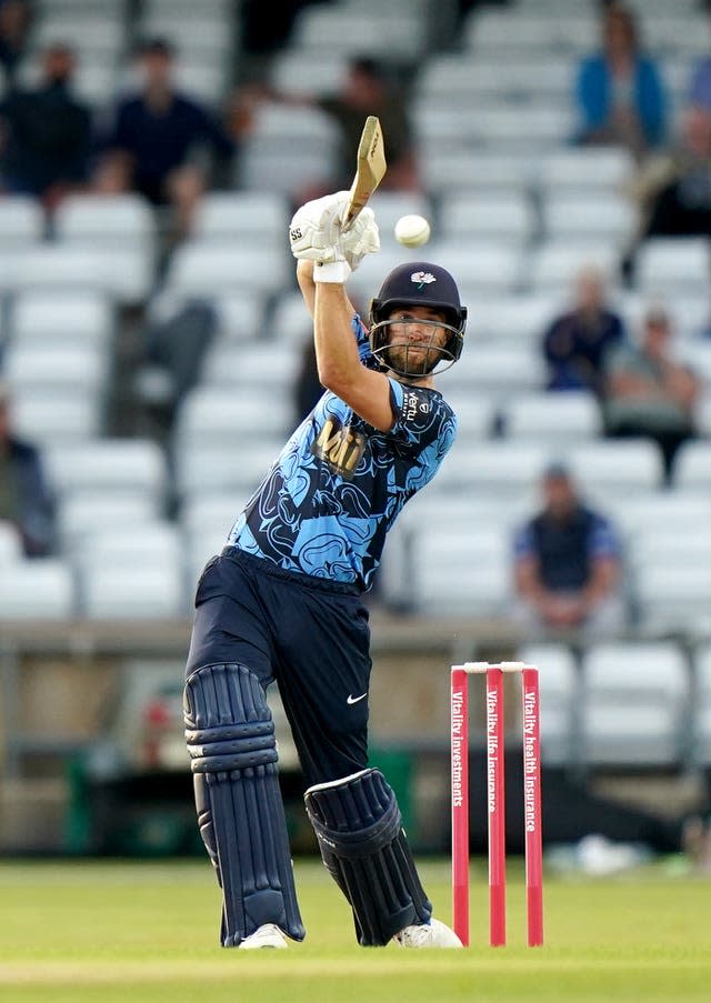 Dawid Malan in action for Yorkshire