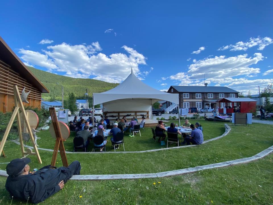 The Yukon Government hired a heritage consultant firm to hold a public engagement in Dawson City, Yukon last week. Those in attendance offered feedback on how they'd like to see the Forty Mile historic townsite restored.  