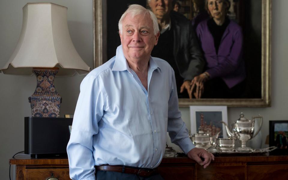 Lord Patten - Credit: Geoff Pugh for the Telegraph