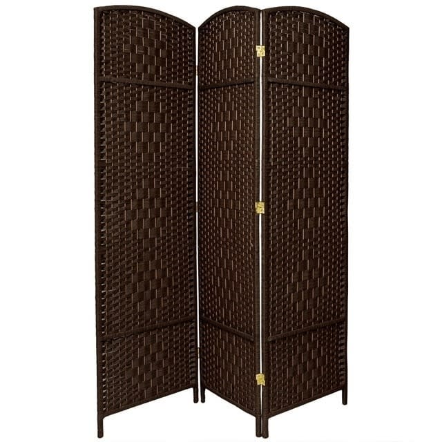 a paneled room divider on a white background