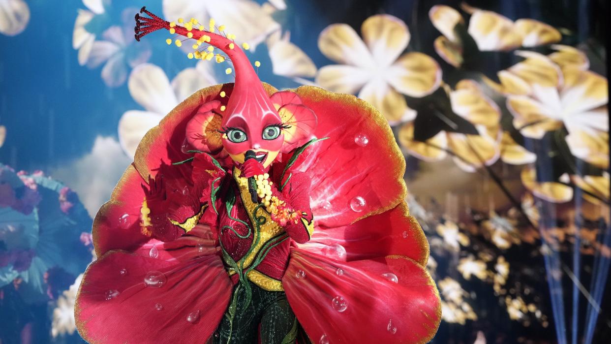  Hibiscus performs on One-Hit Wonders Night on The Masked Singer season 10. 