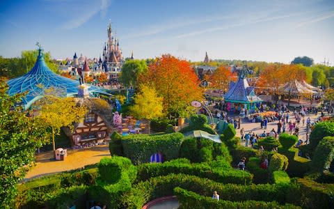 disneyland paris - Credit: getty