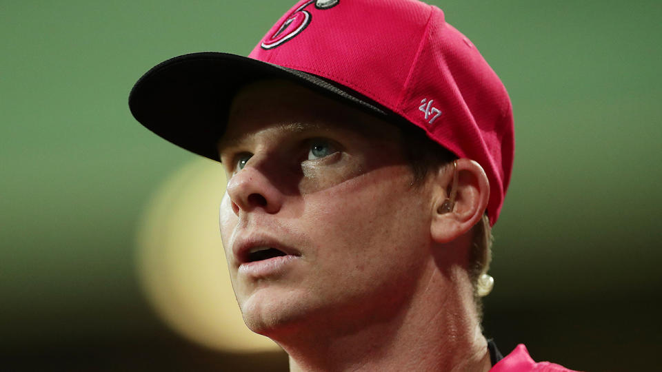 The Sydney Sixers' hopes of signing Steve Smith have been dashed after Cricket Australia hosed down the move. (Photo by Mark Metcalfe/Getty Images)