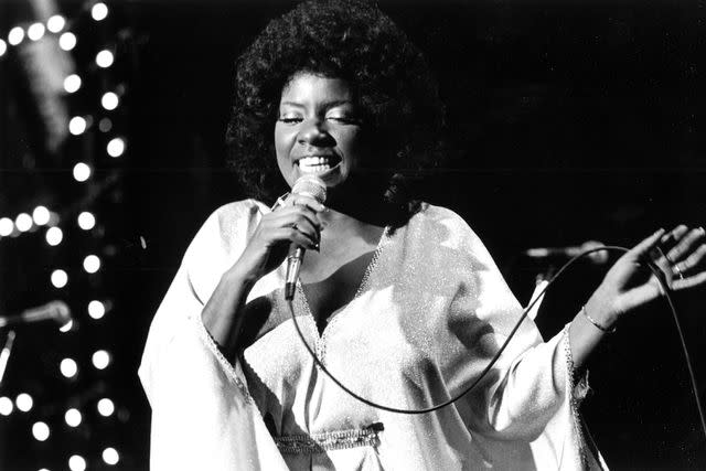 <p>Michael Ochs Archives/Getty</p> Gloria Gaynor in 1970