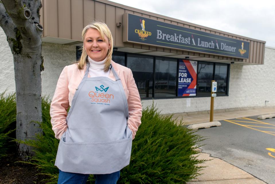 Heather Wolbeck is opening a new restaurant in the former Cracked Pepper Cafe at 1108 W. Glen Ave. in the Metro Centre. The Queen of Squash will focus on health meals with locally-sourced ingredients.