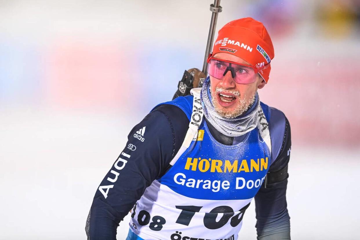 Deutsches Biathlon-Trio in Lauerstellung