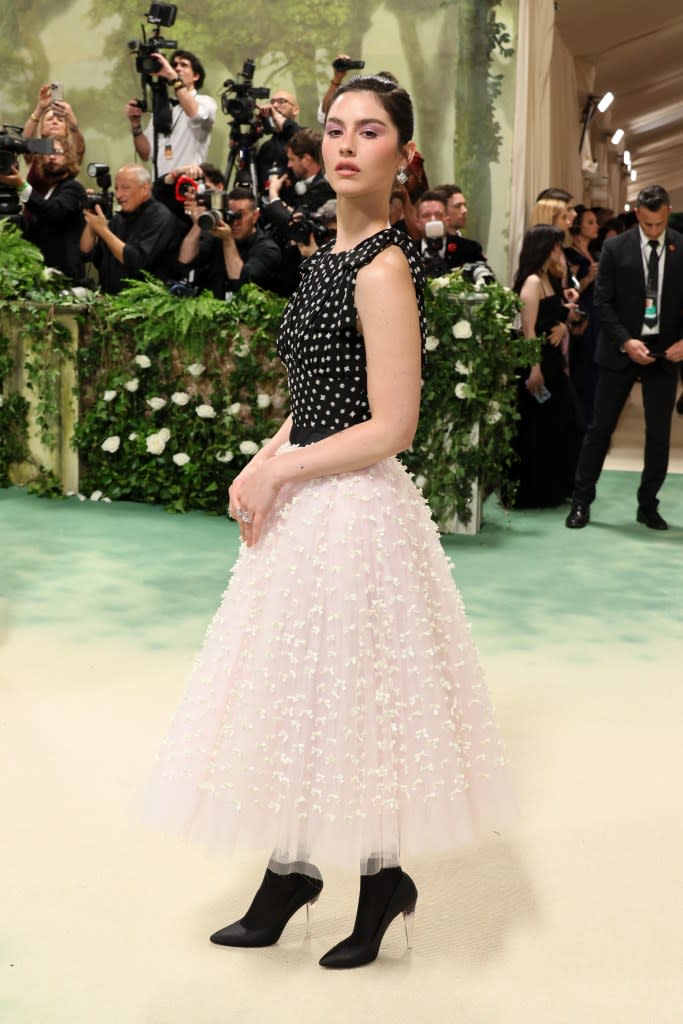 Gracie Abrams attends The 2024 Met Gala Celebrating "Sleeping Beauties: Reawakening Fashion" at The Metropolitan Museum of Art on May 06, 2024 in New York City.