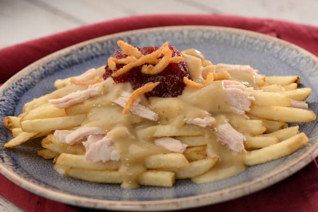 <p>Turkey Poutine from Refreshment Port (Near Canada)</p><p>Disney</p>