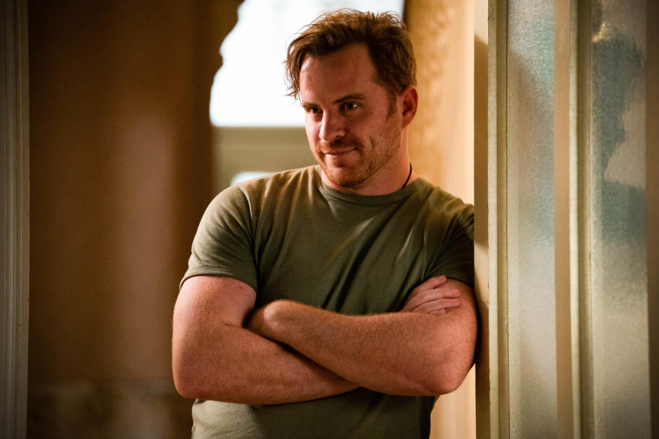 Robert Kazinsky stars as Sean Slater (BBC/Kieron McCarron/Jack Barnes/PA)