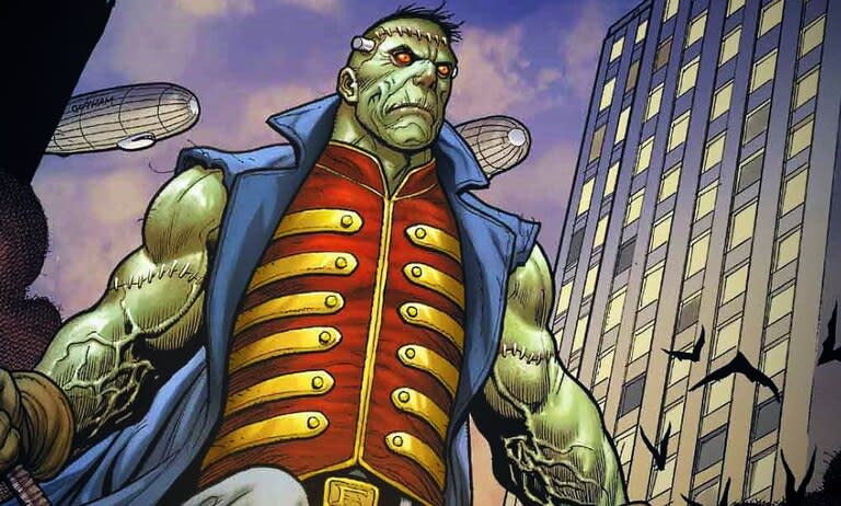 El monstruo de Frankenstein, según los cómics de DC