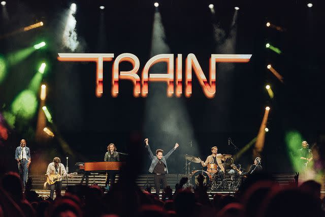 <p>Ben Zucker</p> Train live in concert