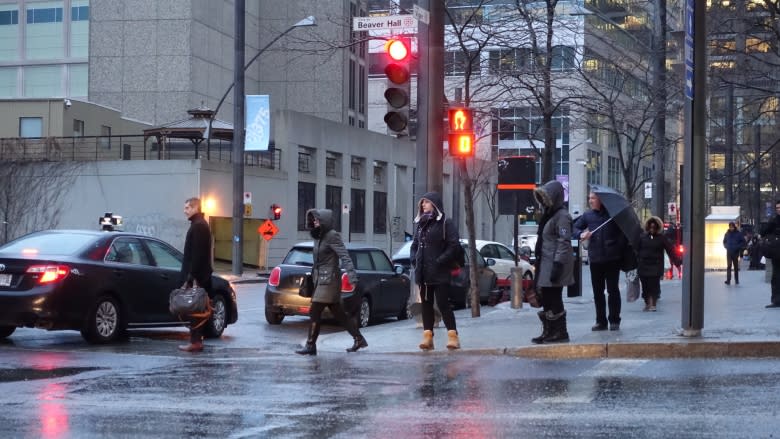 Treacherous conditions across southern Quebec after freezing rain, snow