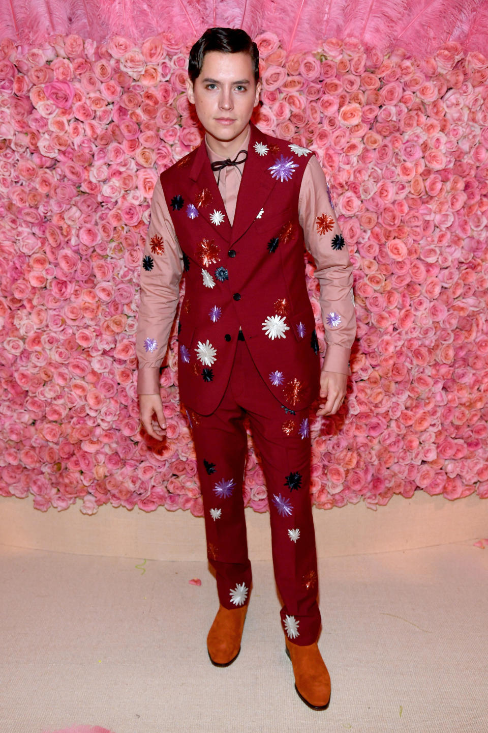 Cole Sprouse at the Met Gala.