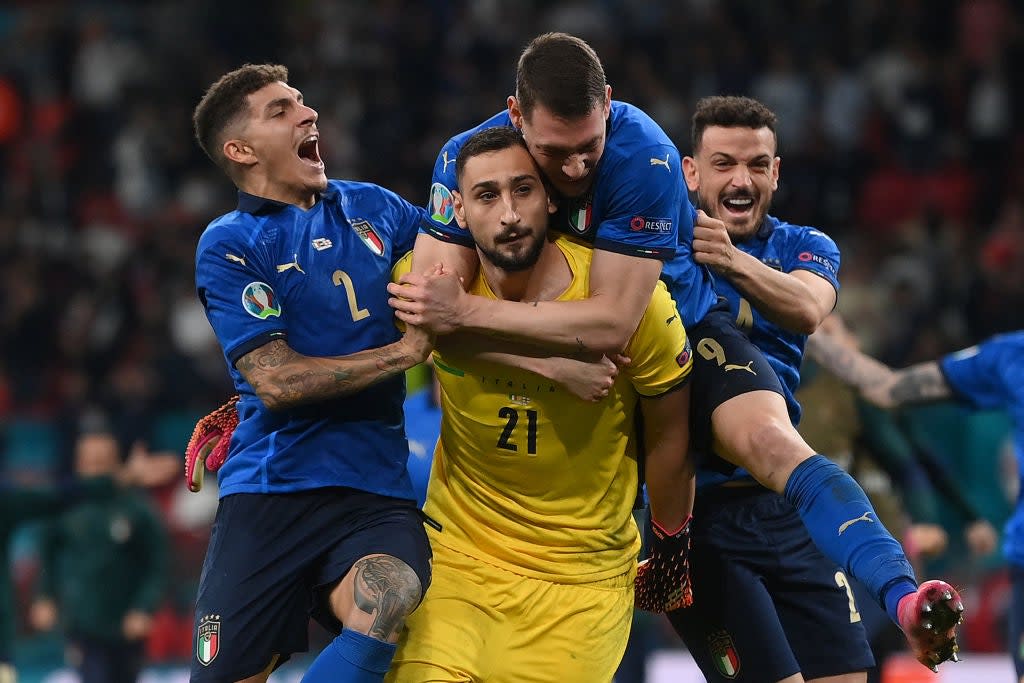 Donnarumma was a key part of Italy’s Euro 2020 triumph  (Getty)